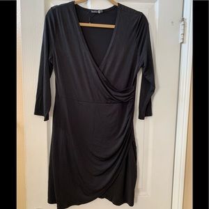 Slinky black dress